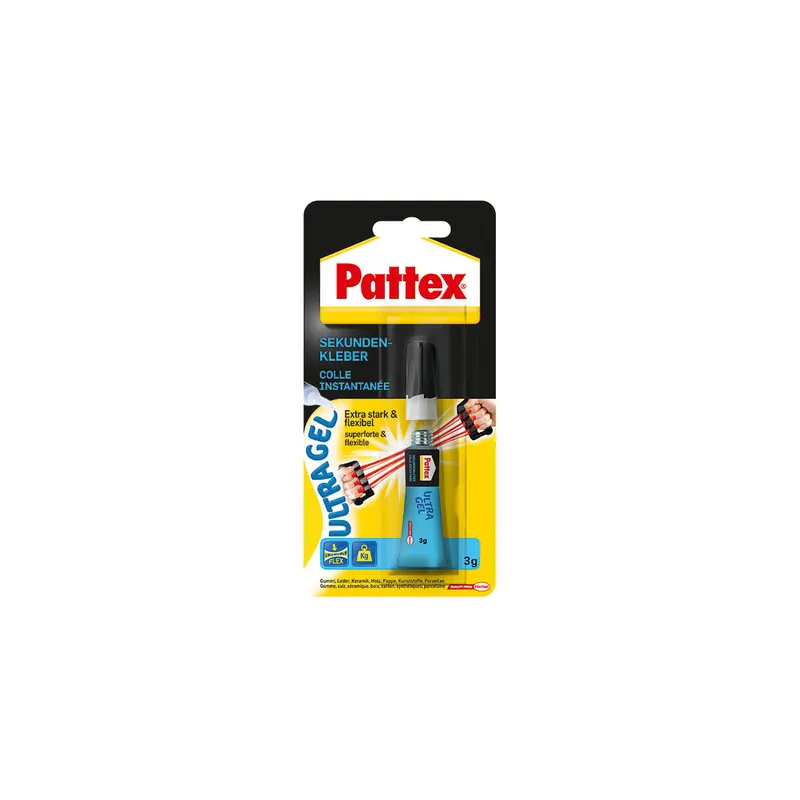 Sekundenkleber Pattex 9H PSG2C - Tube 3 g
