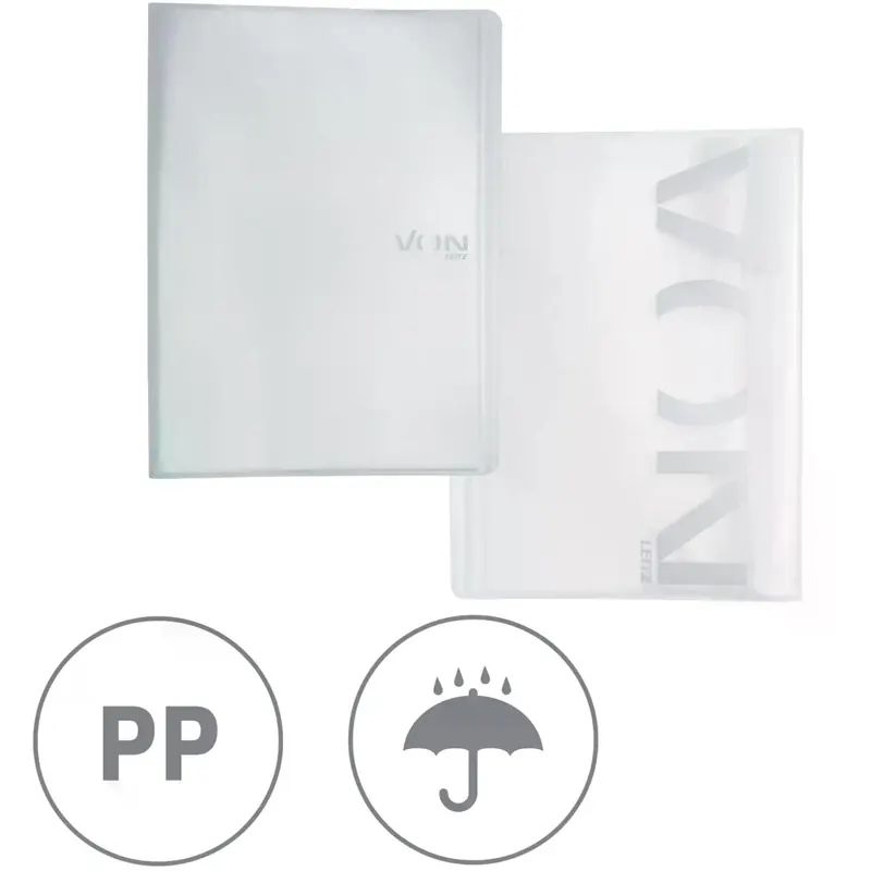 Sichtbuch Leitz VON 4669 - A4 310 x 15 x 233 mm weiß 30 Hüllen PP