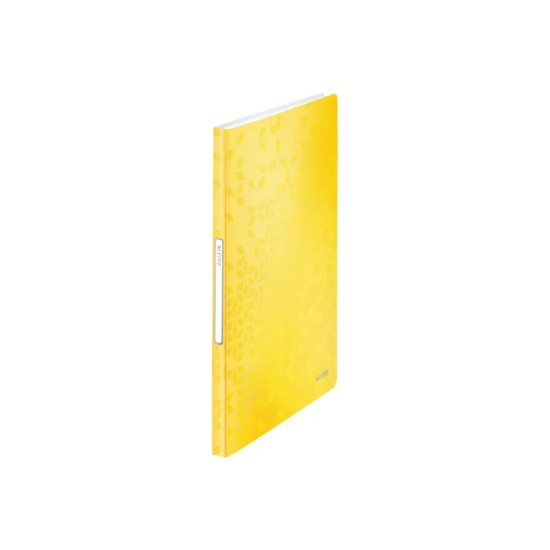 Sichtbuch Leitz WOW 4632 - A4 231 x 310 mm gelb 40 Hüllen PP