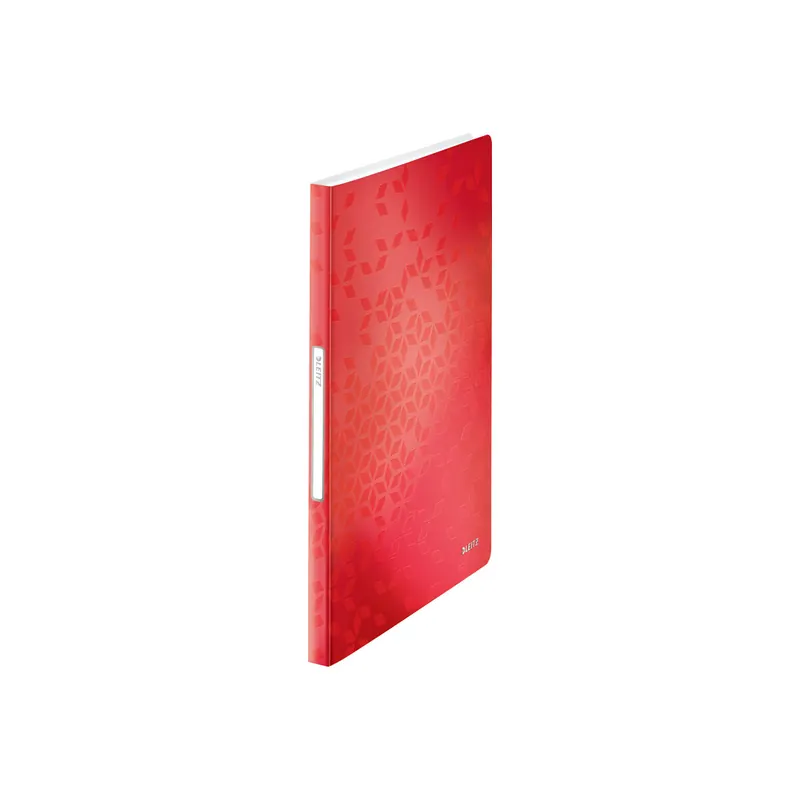 Sichtbuch Leitz WOW 4632 - A4 231 x 310 mm rot 40 Hüllen PP