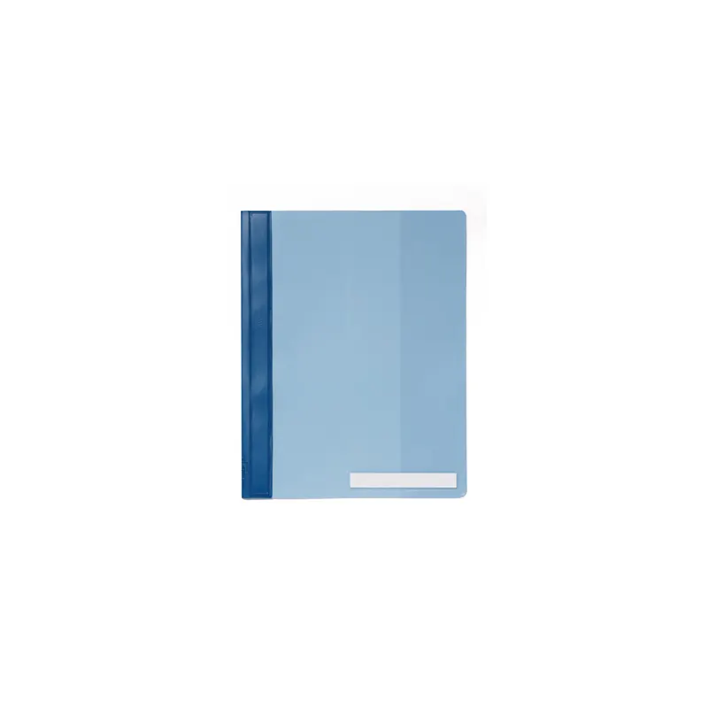 Sichthefter Durable 2510 - A4 überbreit 310 x 242 mm blau mit Beschriftungsfeld Hängeschienen-Einschubkanal Hartfolie