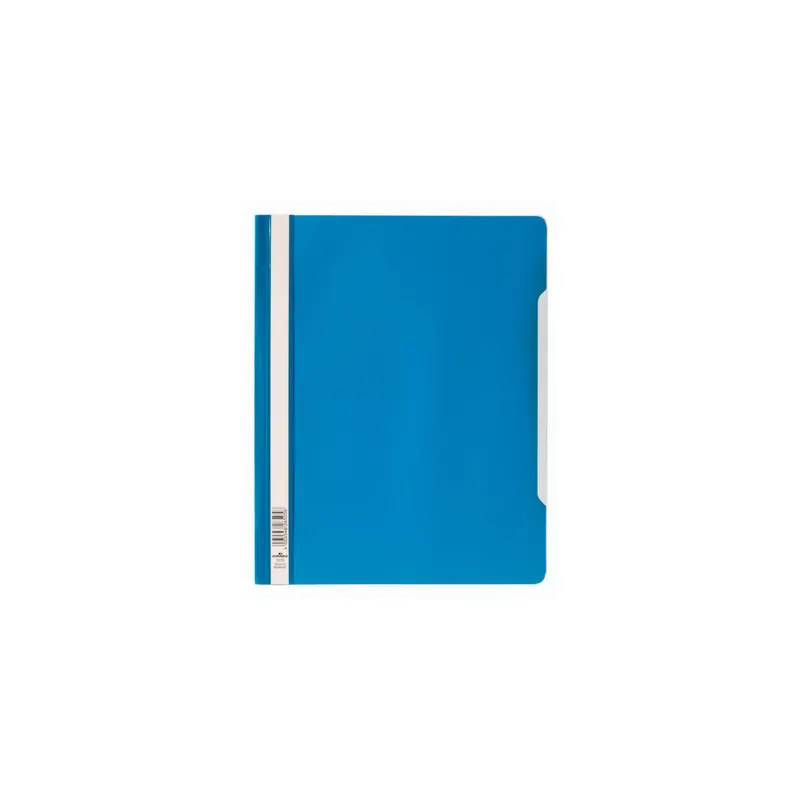 Sichthefter Durable 2570 - A4 blau mit Beschriftungsfeld Hängeschienen-Einschubkanal Hartfolie  Pckg/50