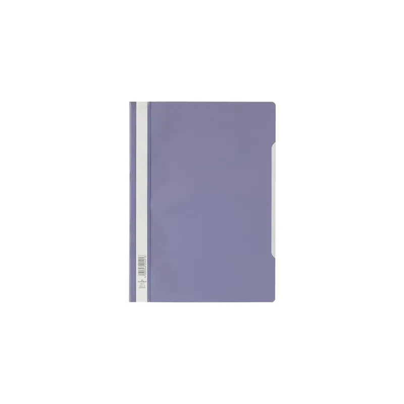 Sichthefter Durable 2573 - A4 310 x 227 mm lila mit Beschriftungsfeld PP-Folie  Pckg/50
