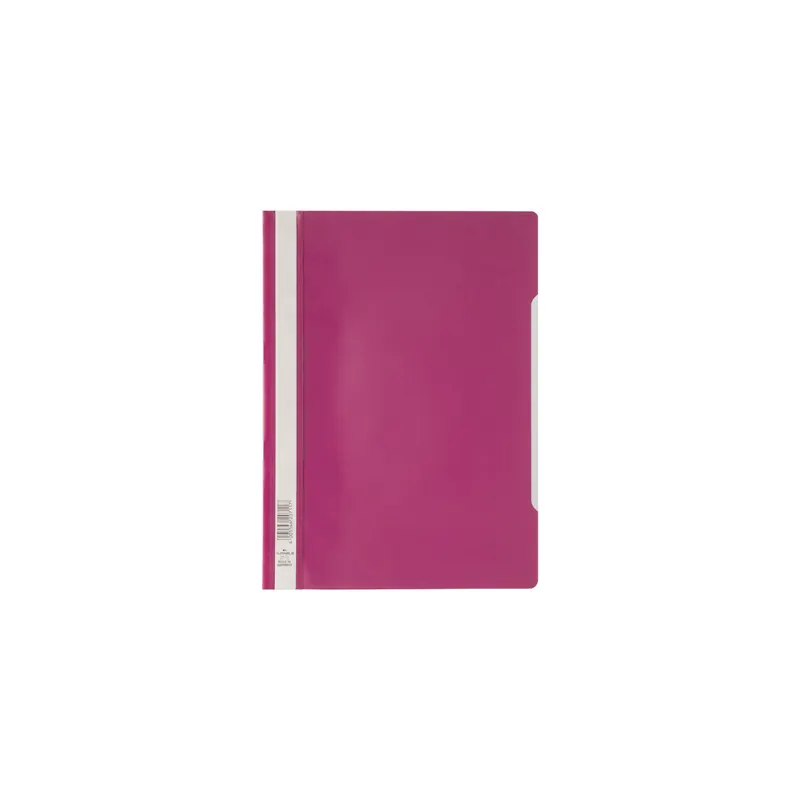 Sichthefter Durable 2573 - A4 310 x 227 mm purpur rot mit Beschriftungsfeld PP-Folie  Pckg/50