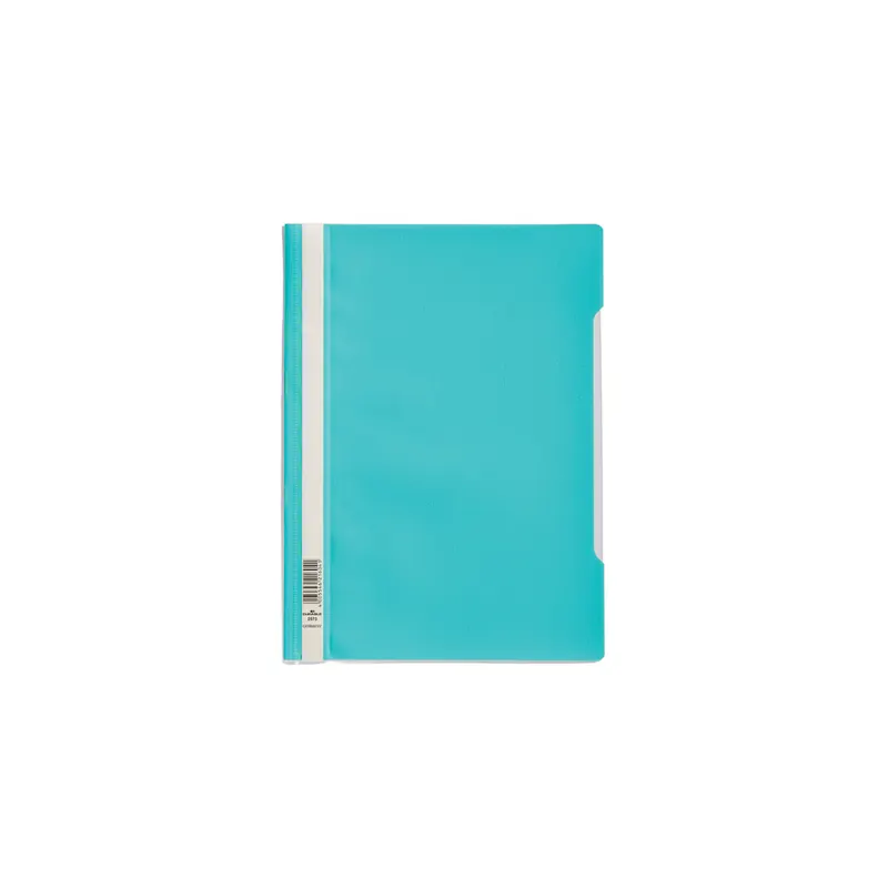 Sichthefter Durable 2573 - A4 310 x 227 mm türkis mit Beschriftungsfeld PP-Folie  Pckg/50