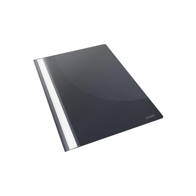 Sichthefter Esselte 28344 - A4 310 x 225 mm schwarz mit Beschriftungsfeld umweltschonende PP-Folie