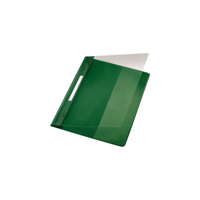 Sichthefter Leitz 4194 - A4 überbreite 318 x 252 mm grün mit Beschriftungsfeld reißfeste PVC-Folie