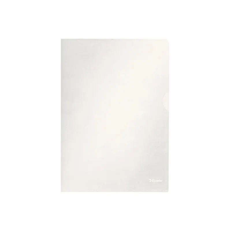 Sichthülle Esselte 54832 - A4 310 x 220 mm farblos oben/rechts offen 0,115 mm PP-Folie Pckg/100