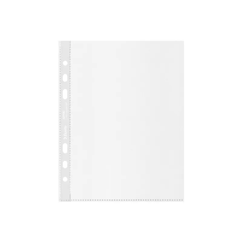 Sichthülle Esselte Recycled 627495 - A5 168 x 215 mm farblos oben offen 0,07 mm PP-Folie Pckg/100