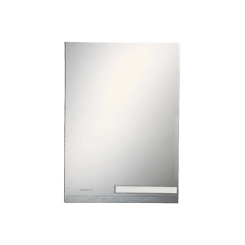 Sichthülle Leitz Maxi 4053 - A4 315 x 225 mm farblos mit Beschrichtungsfenster oben/rechts offen 0,17 mm PVC-Weichfolie  Pckg/50