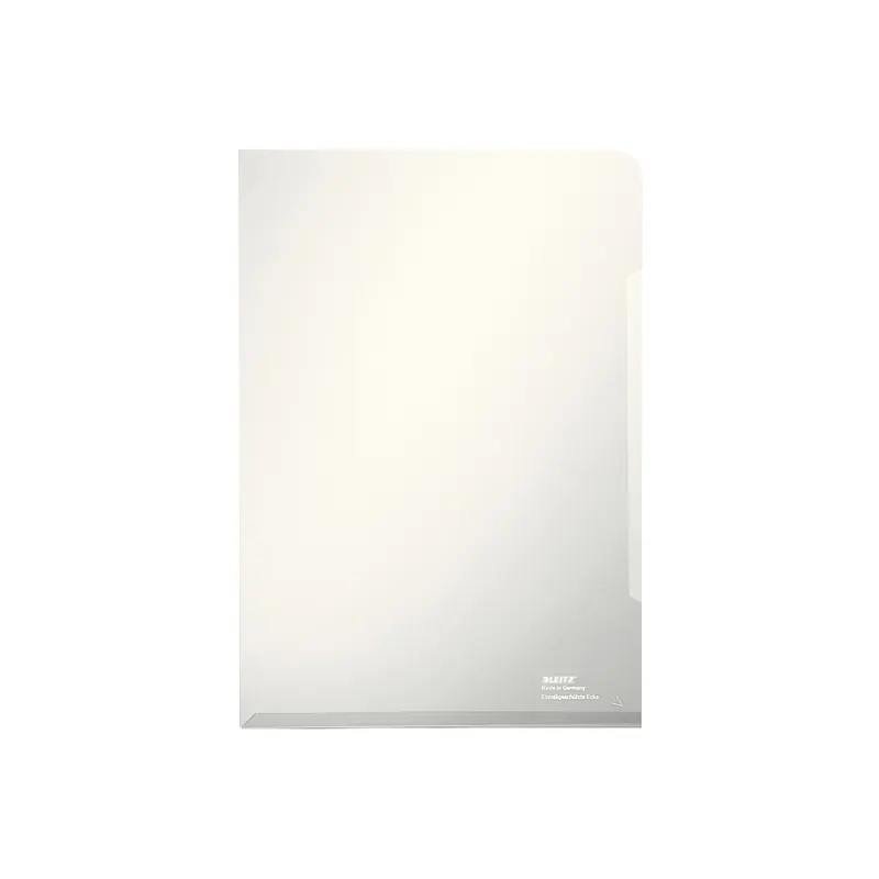 Sichthülle Leitz Super Premium 4155 - A5 220 x 160 mm farblos oben/rechts offen 0,15 mm PVC-Hartfolie  Pckg/100