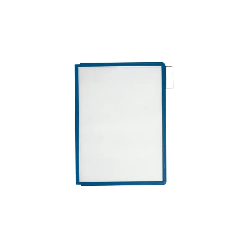 Sichttafel Durable SHERPA Panel 5606 - A4 dunkelblau für Sherpa  und Vario Sichttafelsysteme PP  Pckg/5