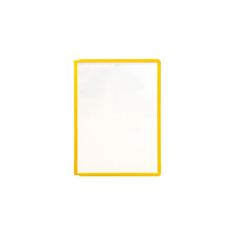 Sichttafel Durable SHERPA Panel 5606 - A4 gelb für Sherpa  und Vario Sichttafelsysteme PP  Pckg/5