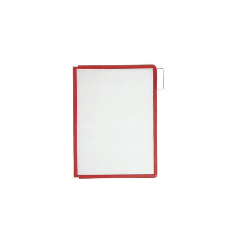 Sichttafel Durable SHERPA Panel 5606 - A4 rot für Sherpa  und Vario Sichttafelsysteme PP  Pckg/5