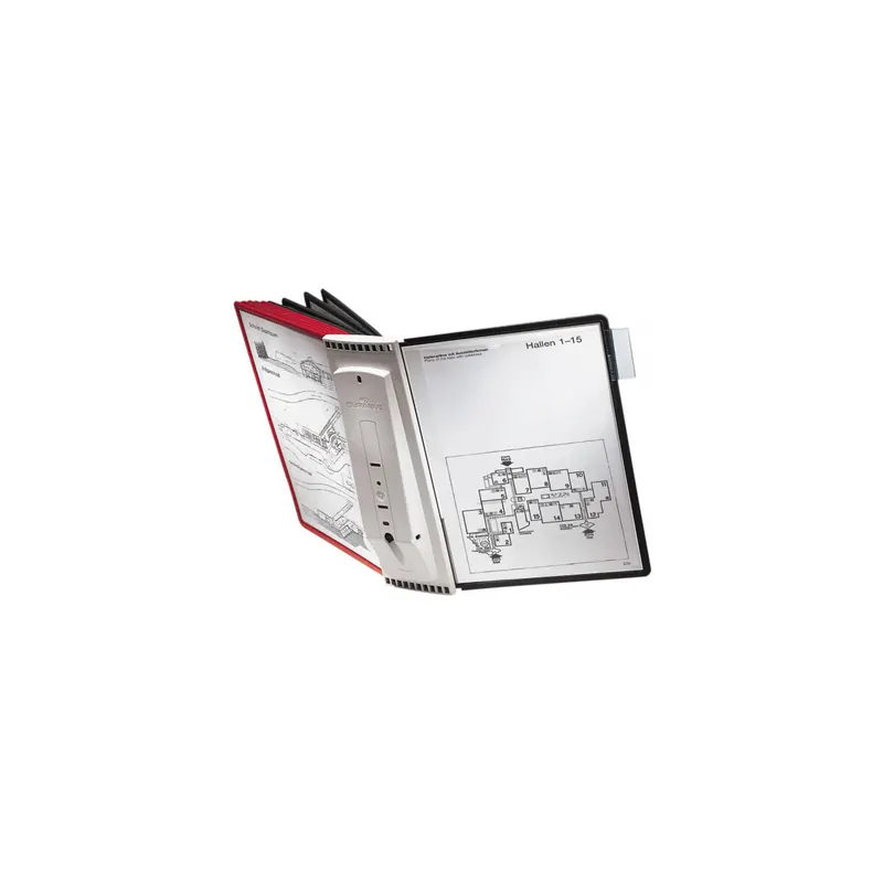 Sichttafelhalter Durable SHERPA 5621 - A4 grau Wandhalter