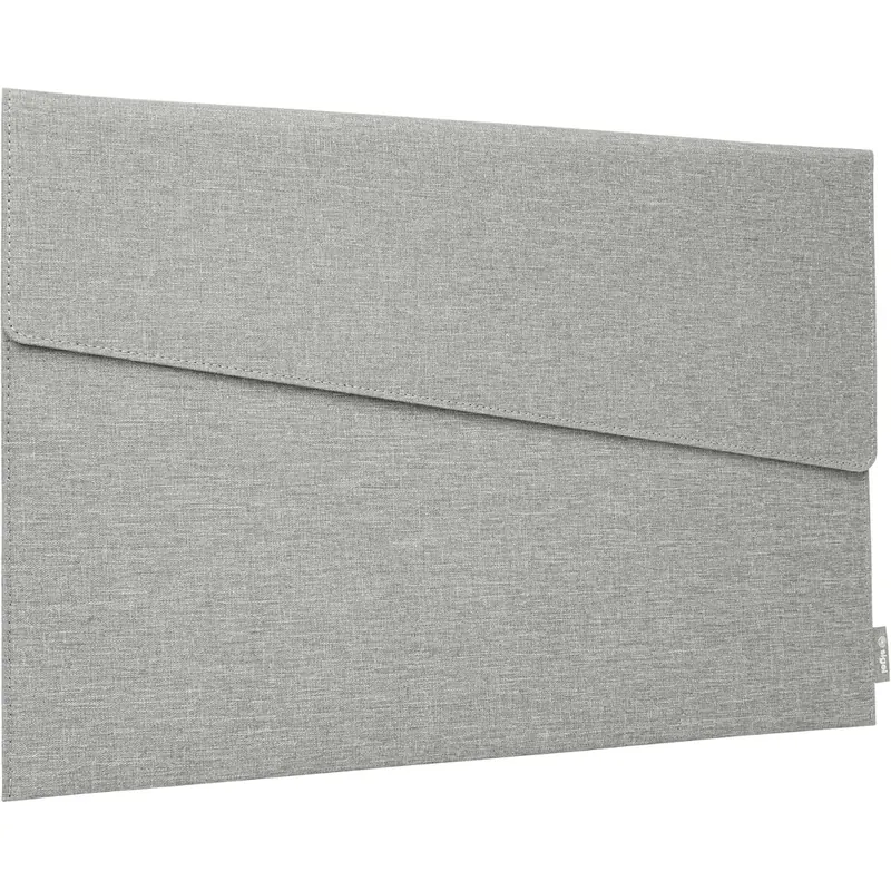 SIGEL BA502 Laptop Hülle 15,6 Zoll Slim Sleeve RPET Filz hellgrau