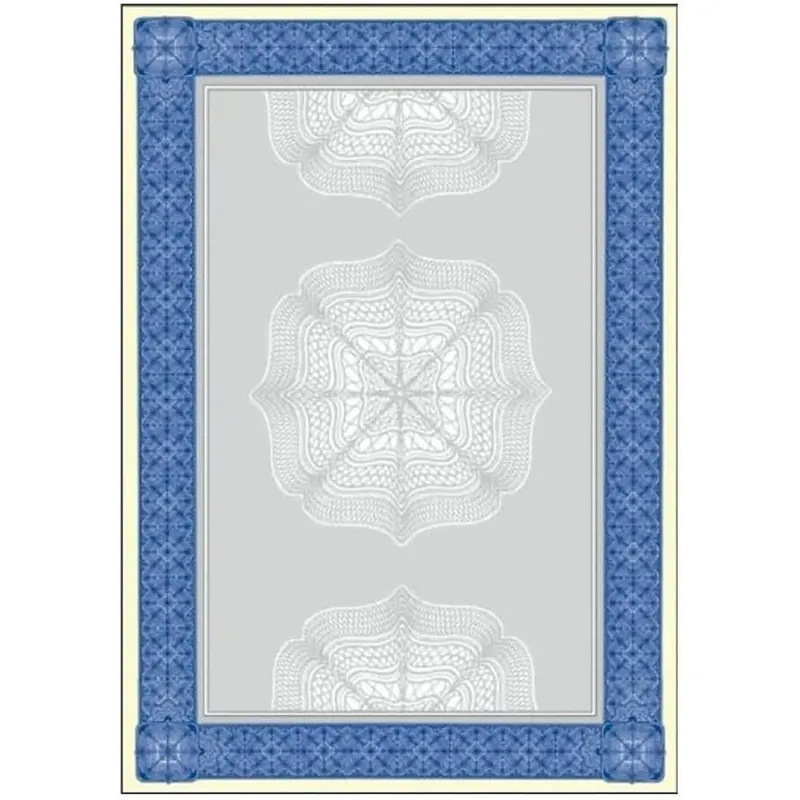 SIGEL DP490 Motiv-Papier, Wertpapier blau, 185 g, DIN A4, 20 Blatt, aus nachhaltigem Papier