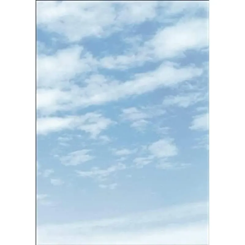 SIGEL DP565 Motiv-Papier "Clouds", Briefpapier 90 g, DIN A4, 100 Blatt, aus nachhaltigem Papier