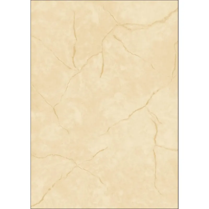 SIGEL DP638 Hochwertiges Struktur-Papier Granit beige, A4, 100 Blatt, Motiv beidseitig, 90 g, Briefpapier, Speisekarte, aus nachhaltigem Papier