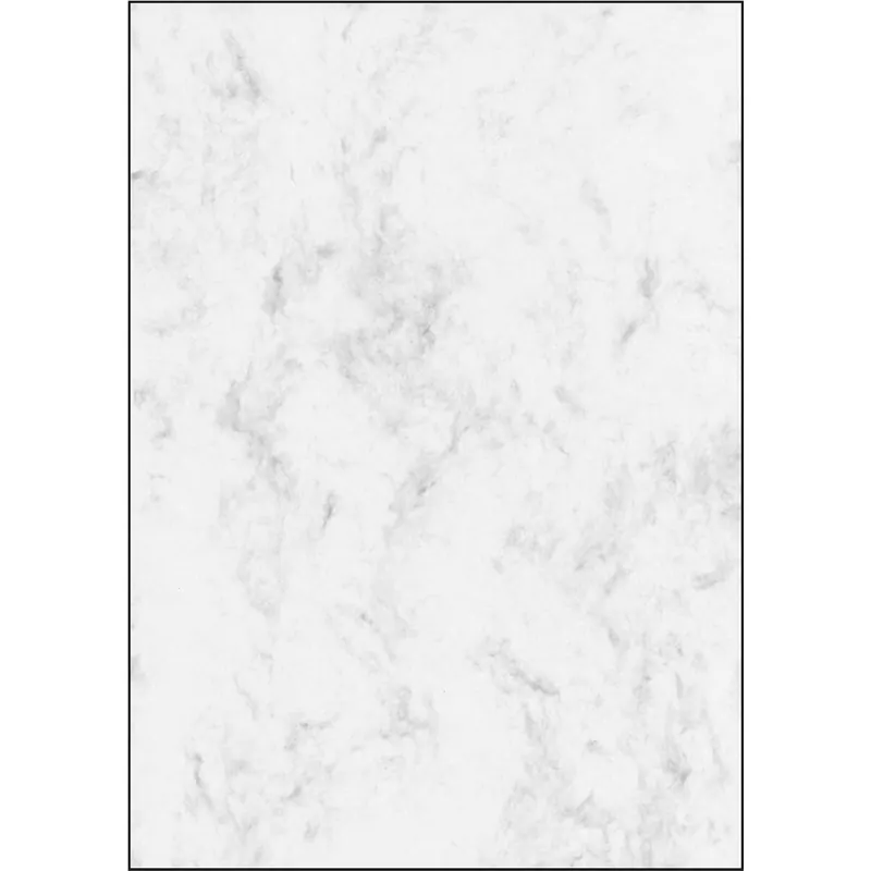 SIGEL Marmorpapier Grau DIN A4 90 g 25 Blatt