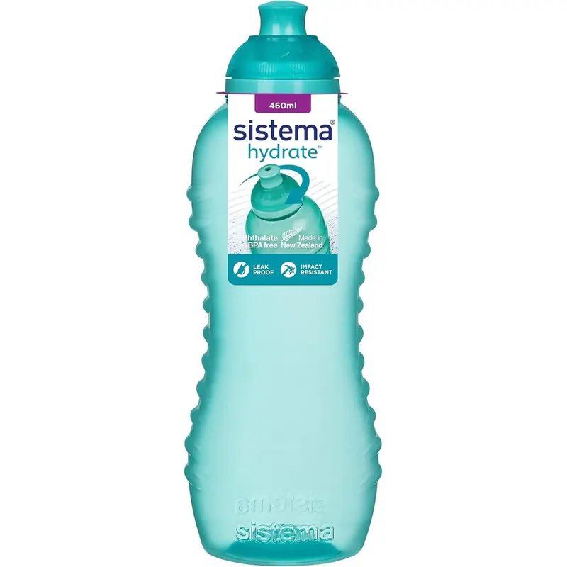 Sistema 785 Twist 'n' Sip Squeeze Trinkflasche für Kinder | 460 ml auslaufsichere Wasserflasche | BPA-frei