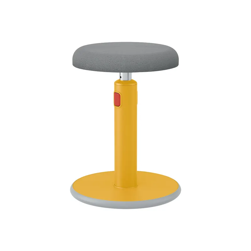 Sitz-Steh-Hocker Leitz Ergo Cosy 6518 - 370 x 690 x 370 mm gelb bis 110 kg