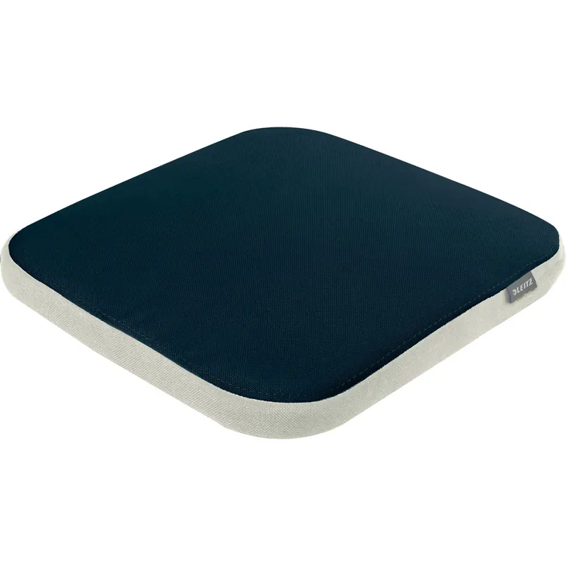 Sitzkissen Leitz Ergo Active 6540 - 55 x 368 x 364 mm samtgrau bis 150 kg mit Luftpumpe