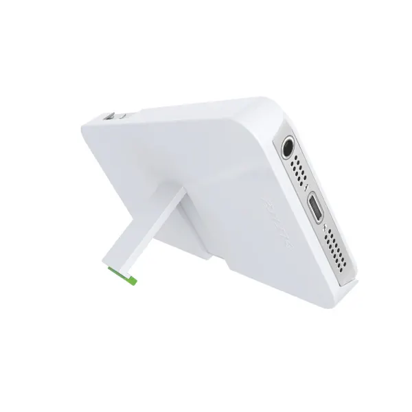 Smartphone Hartschale Leitz Complete 6370 - weiß für iPhone 5/5S mit Standfuß