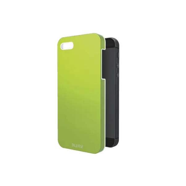 Smartphone Hartschale Leitz WOW 6372 - grün metallic für iPhone 5
