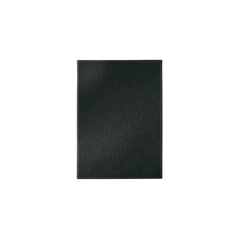 Speisekartenmappe sigel SM130 - A4 schwarz Ohne Prägung Buchschrauben-Bindung  Pckg/5