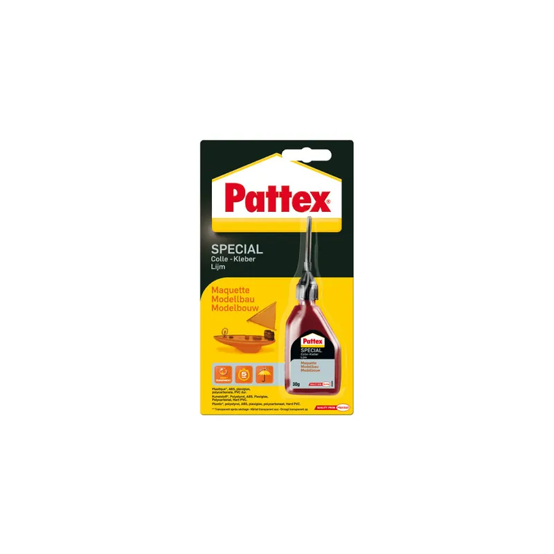 Spezialkleber Pattex Special 9H PXSM1 - Flasche für den Modellbau 30 g