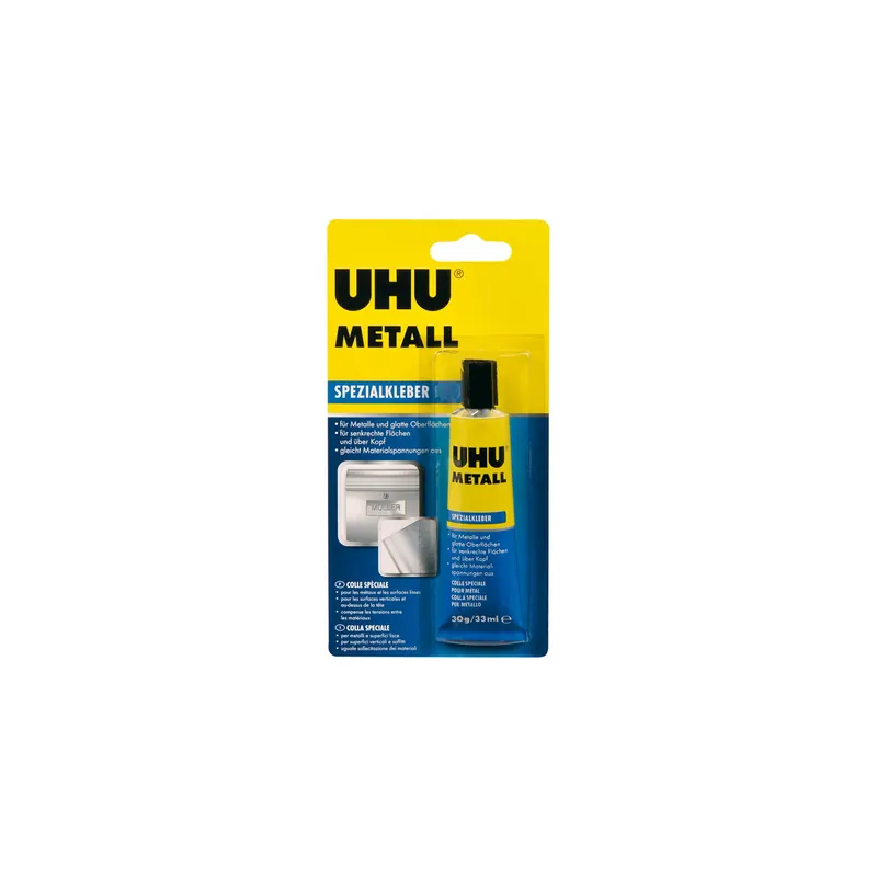 Spezialkleber UHU 46670 - Tube für Metalle 30 g