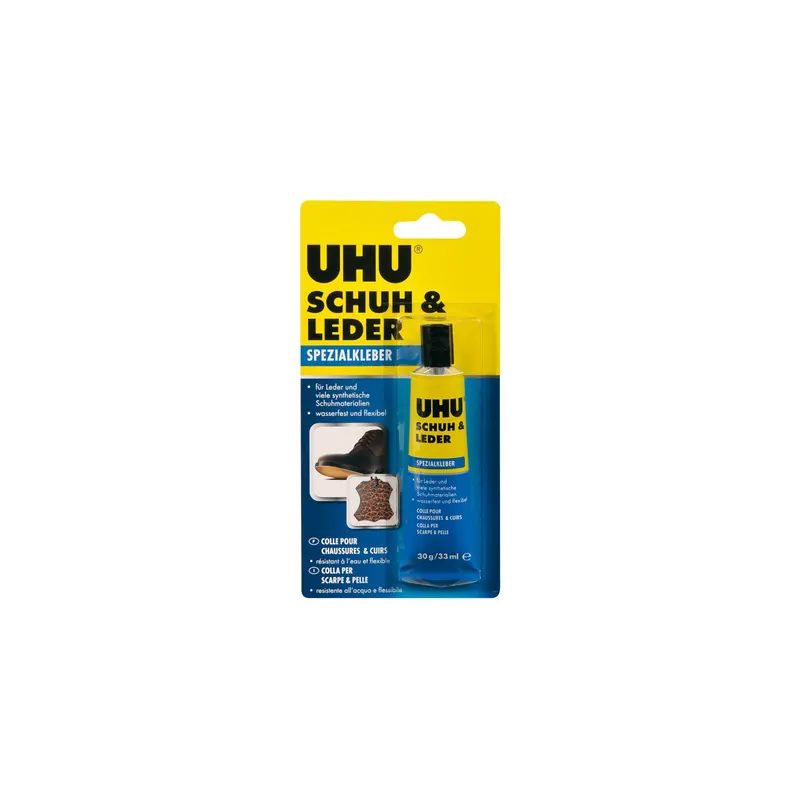 Spezialkleber UHU 46680 - Tube für Leder & Schuhmaterialien 30 g