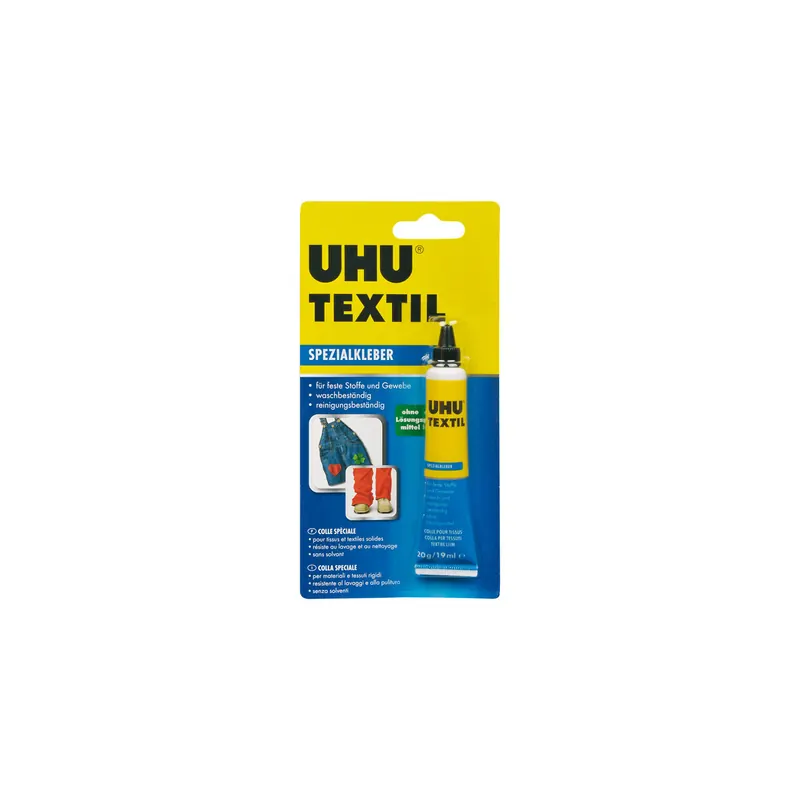 Spezialkleber UHU 48665 - Tube für Textilien 20 g