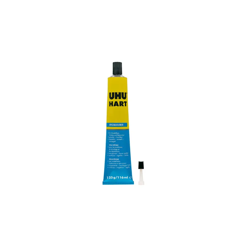 Spezialkleber UHU Hart 45525 - Tube für Kunststoffe & Modellbau 125 g