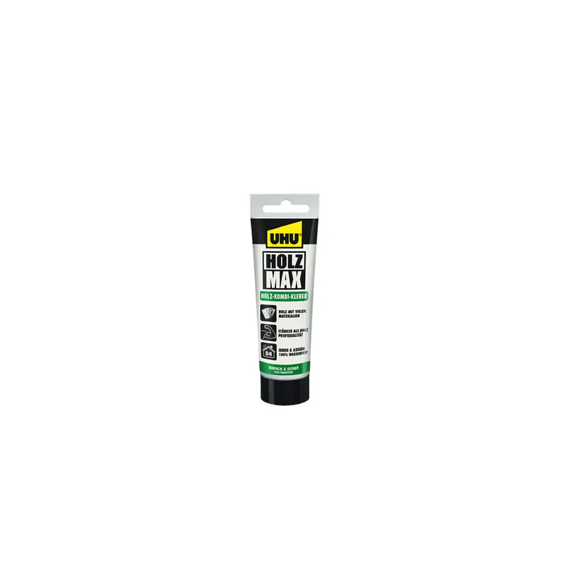 Spezialkleber UHU Holz Max 51305 - Kartusche für Holzarbeiten 100 g