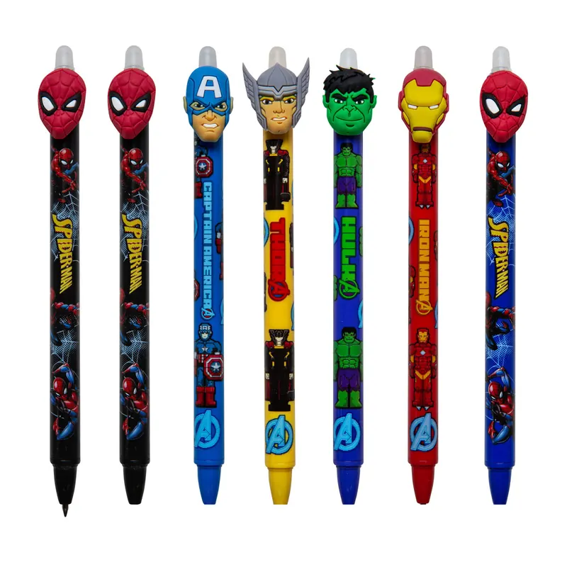 Spiderman & Avengers Stift Radierbar Captain America 0,5mm blau