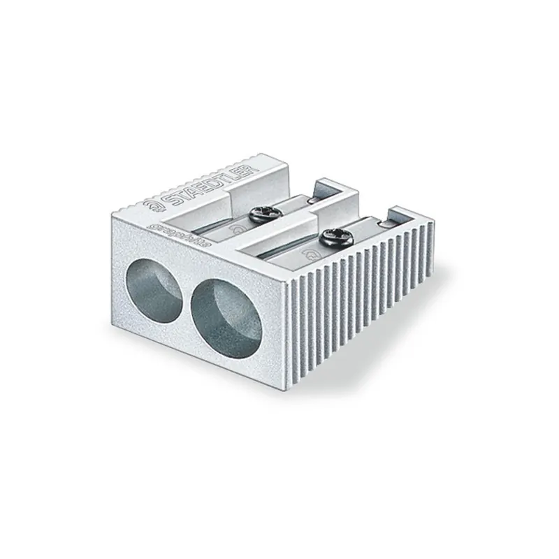 Spitzer Staedtler 51020 - Doppelspitzer bis Ø 10,2 mm silber Ø mm Standardstifte