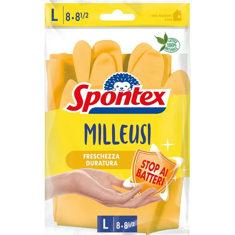 Spontex Milleusi gelb Komplett Wäsche, Größe L