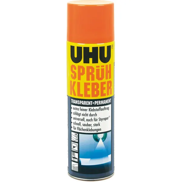 Sprühkleber UHU 46745 - Dose permanent 500 ml