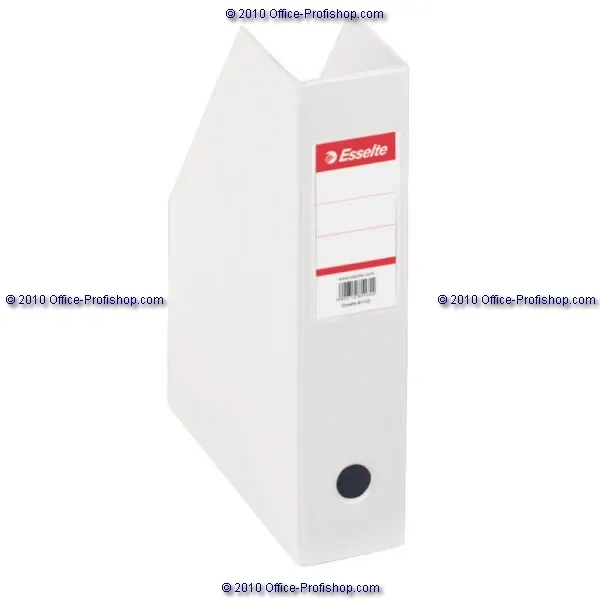 Stehsammler Esselte Vivida 56000 - A4 70 x 315 x 234 mm weiß Pappe