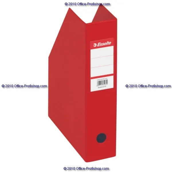 Stehsammler Esselte Vivida 56003 - A4 70 x 315 x 234 mm rot Pappe