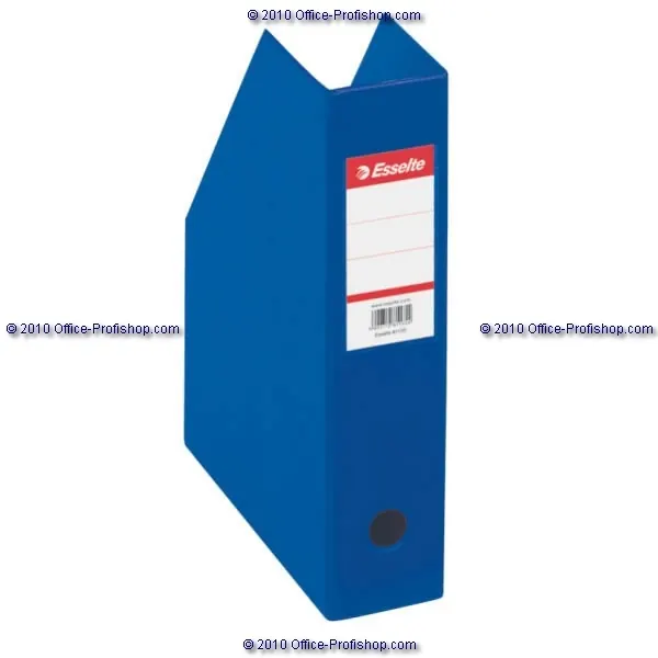 Stehsammler Esselte Vivida 56005 - A4 70 x 315 x 234 mm blau Pappe