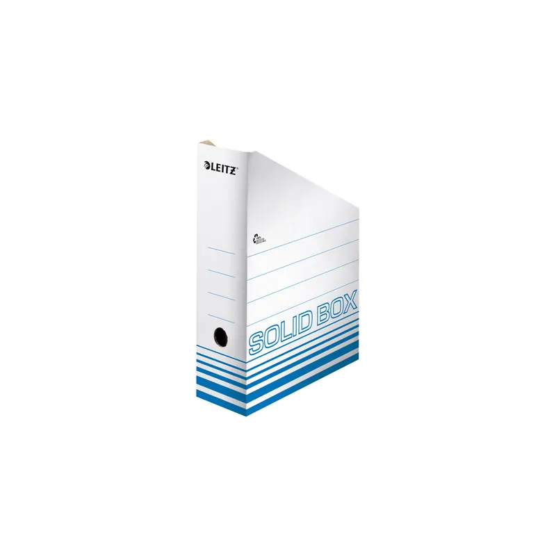 Stehsammler Leitz Solid 4607 - A4 100 x 320 x 260 mm hellblau Recyclingkarton Pckg/10