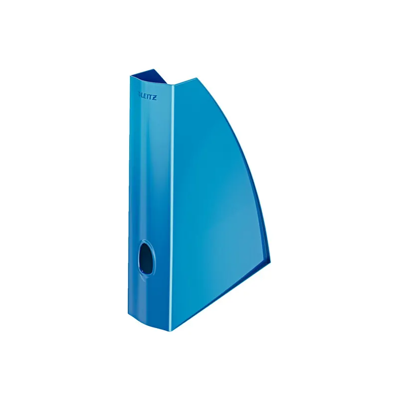 Stehsammler Leitz WOW 5277 - A4 75 x 312 x 290 mm blau metallic Polystyren