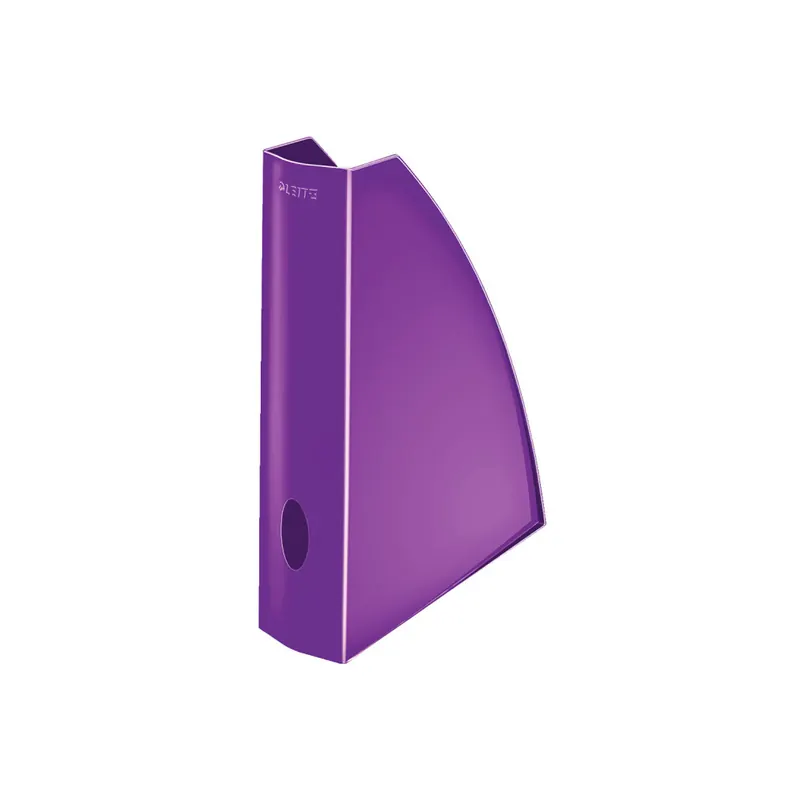 Stehsammler Leitz WOW 5277 - A4 75 x 312 x 290 mm violett Polystyren