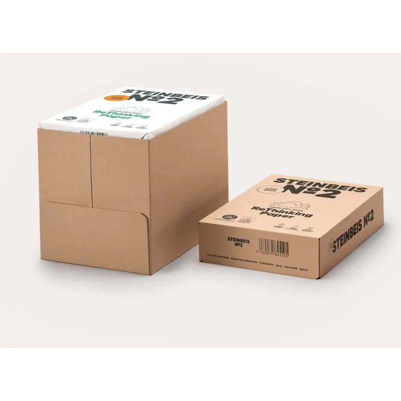 Steinbeis No 2 - Trend White 80g/m² DIN-A4 2500 Blatt 100% Recycling