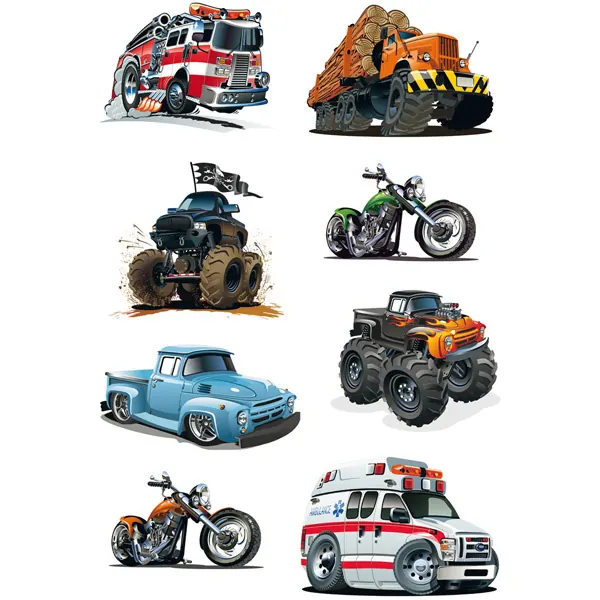 Sticker Herma Decor 3085 - American Cars Papier Pckg/24