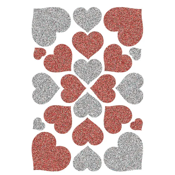 Sticker Herma Magic 6387 - Herzen Papier Pckg/22