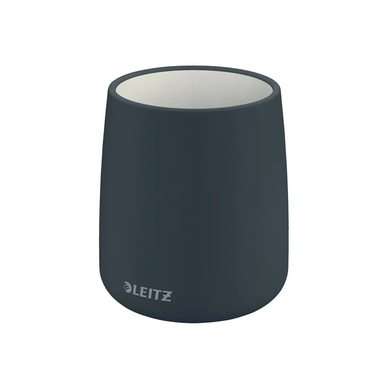 Stifteköcher Leitz Cosy 5329 - 85 x 108 x 85 mm grau Keramik